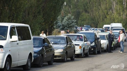Ukraine Russia border opening