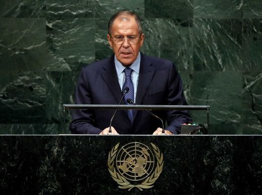 Click to enlarge Lavrov UN speech