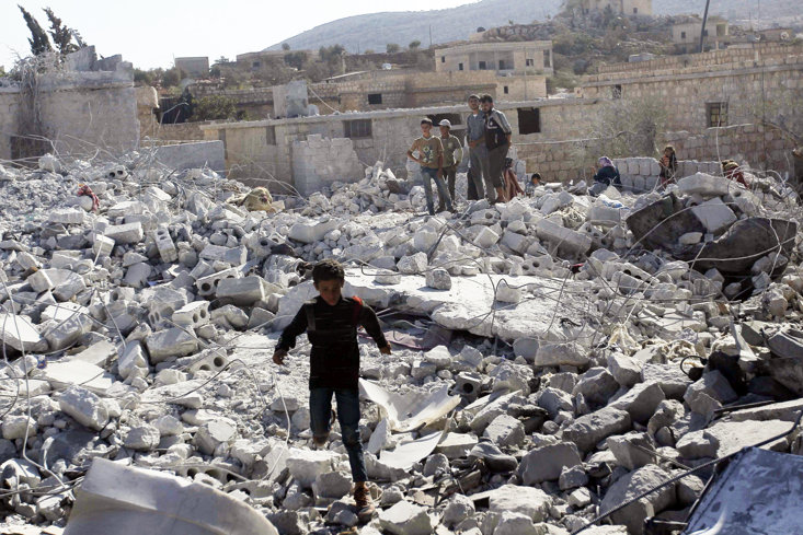 bombing syria