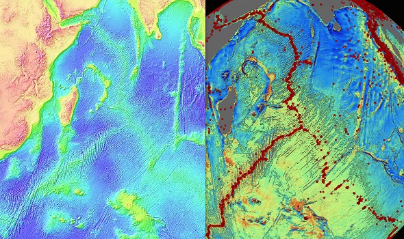 Click to enlarge Topographic map