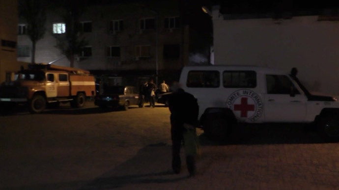 Click to enlarge red cross donetsk