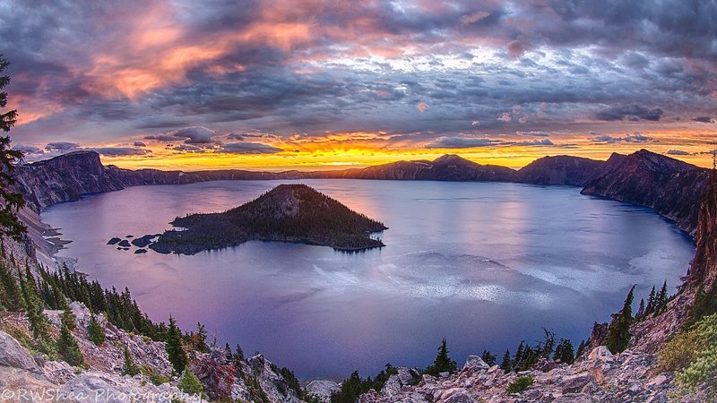 Click to enlarge Crater Lake