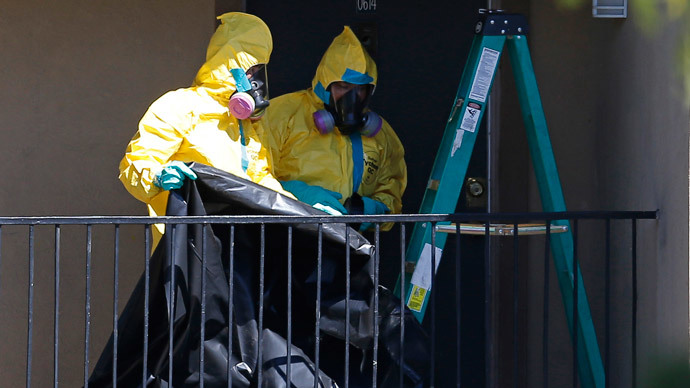 Click to enlarge ebola workers