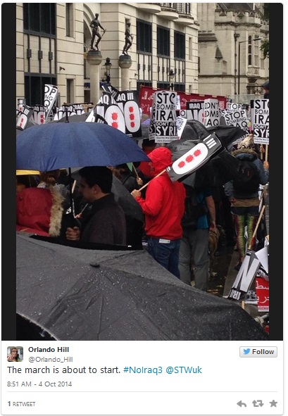 Click to enlarge UK ISIS anti-war protests 2