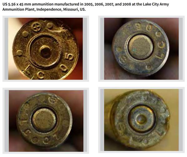 ISIS US ammunition