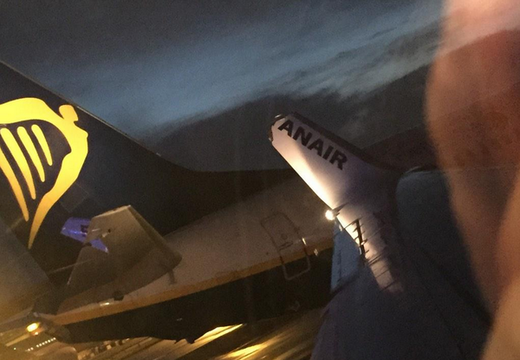 ryanair collision