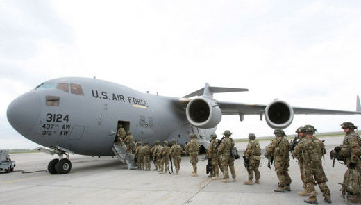 Click to enlarge military transport Afghanistan