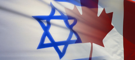 Click to enlarge canadaisraelflags