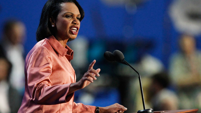 Click to enlarge Condoleezza Rice