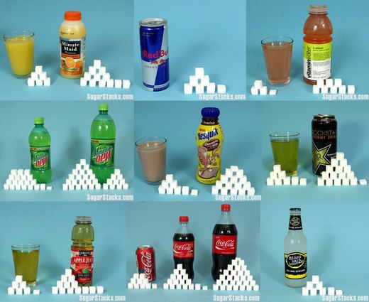azúcar en sodas
