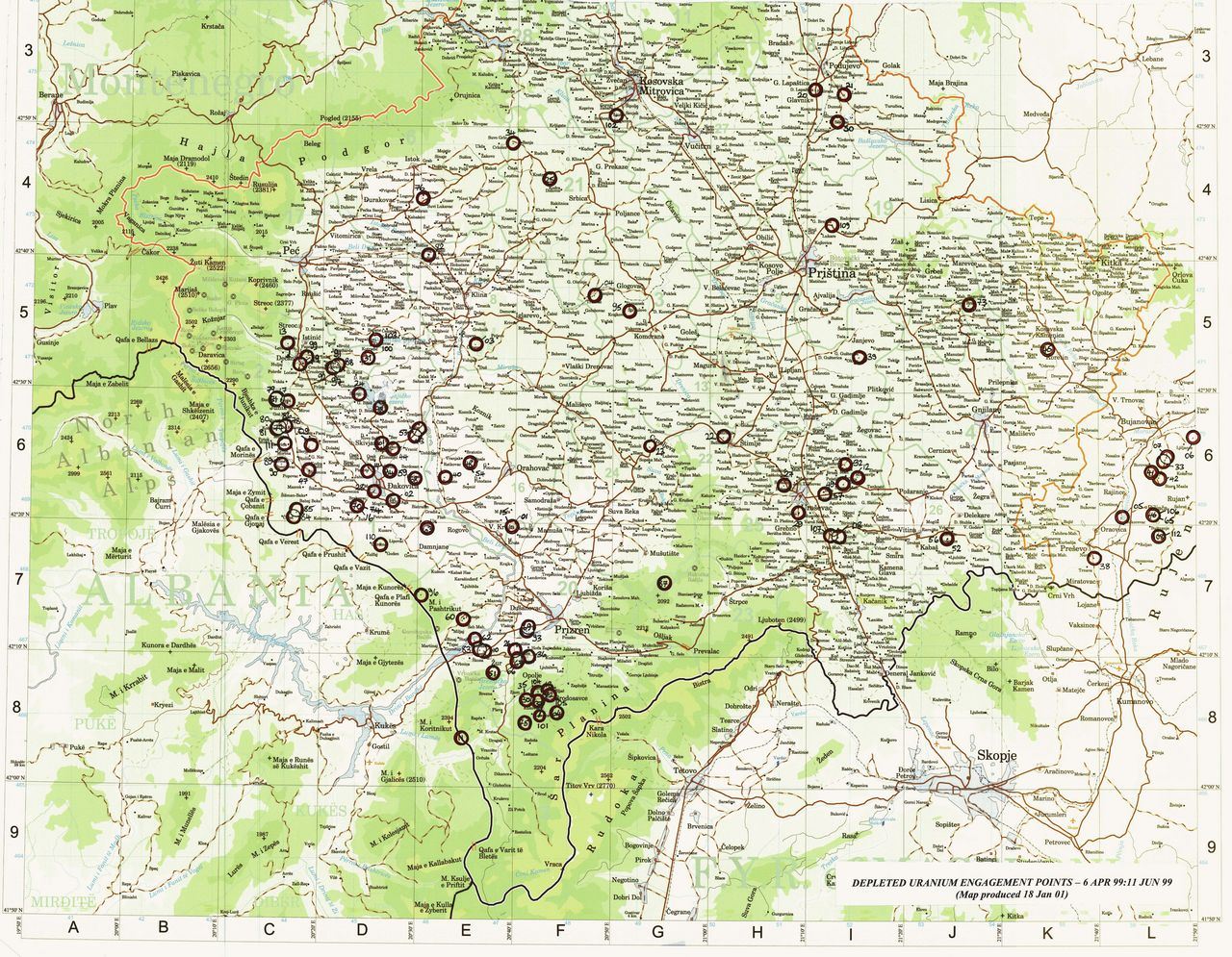 depleted uranium Kosovo
