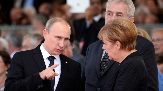 Click to enlarge Putin-Merkel