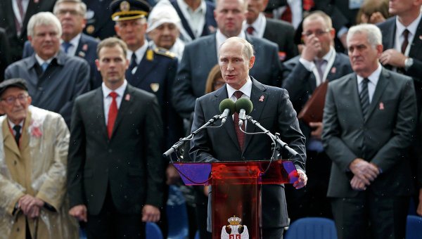 Putin in Belgrade