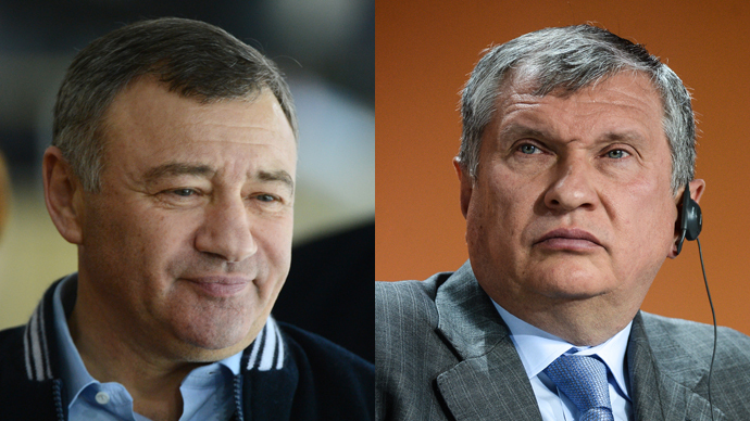Arkady Rotenberg, Igor Sechin 