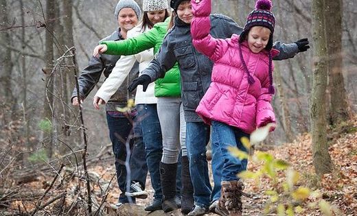 children walking