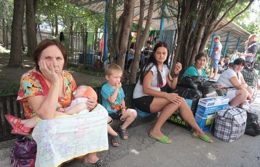 Ukranian refugees