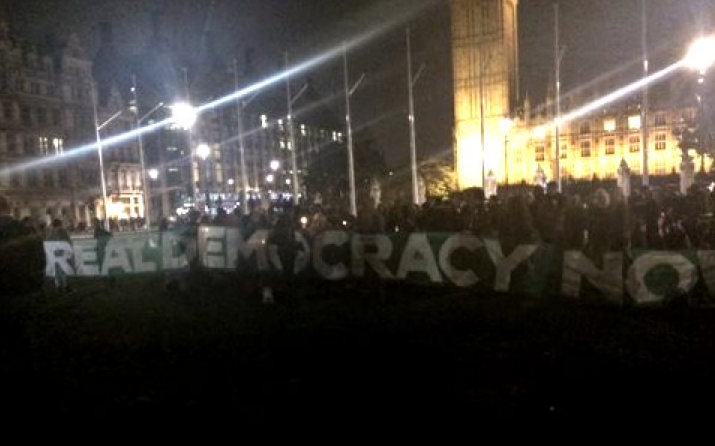 Occupy Democracy rally