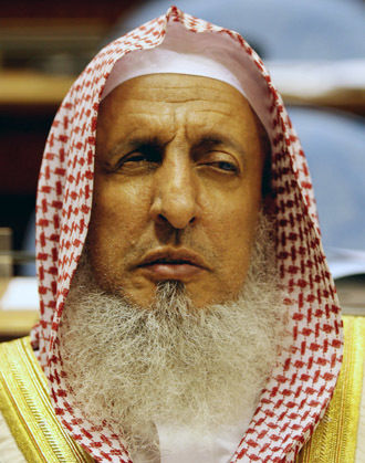 Saudi Grand Mufti Sheikh Abdul Aziz al-Sheikh.