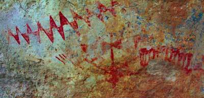 rock art panel