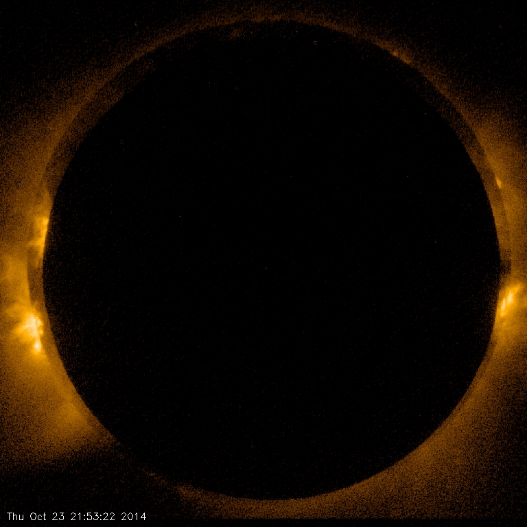 Click to enlarge solar eclipse