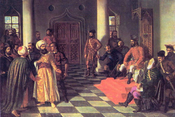 Vlad the Impaler and the Turkish Envoys