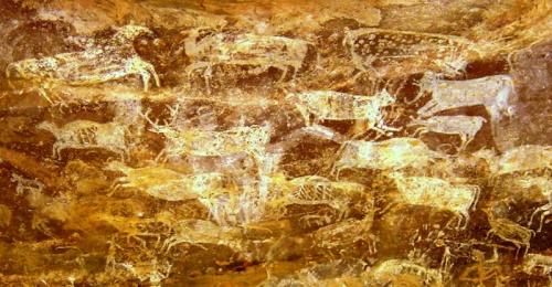 Prehistoric painting