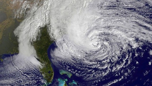 Click to enlarge Hurricane Sandy