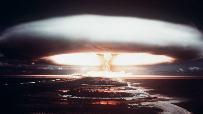 nuclear explosion