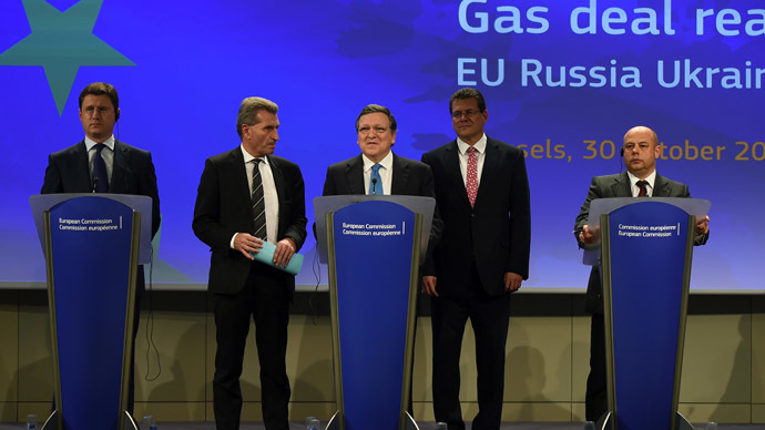 russia, EU ukraine gas agreement