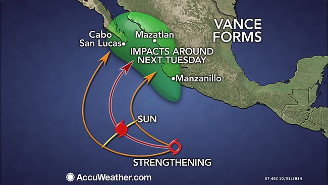 tropical storm vance