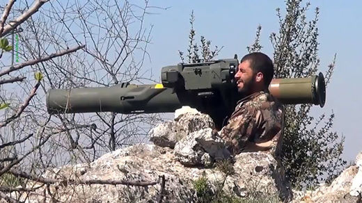 anti tank weapons syrian rebels