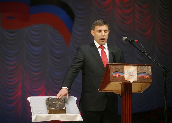 Click to enlarge Alexander Zakharchenko