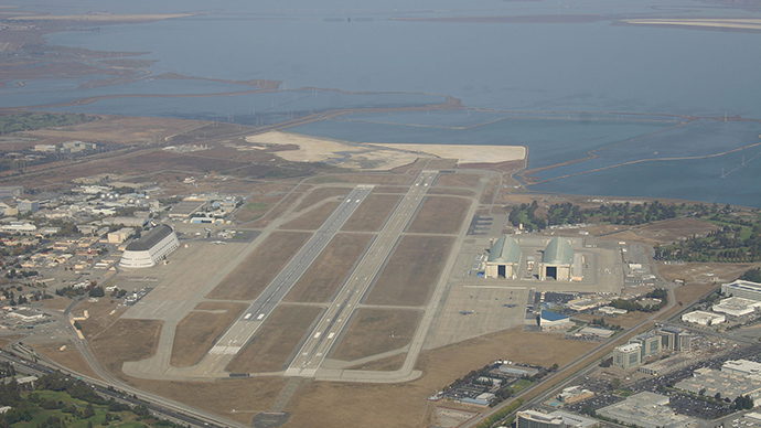Click to enlarge Moffett Field Naval Air Station