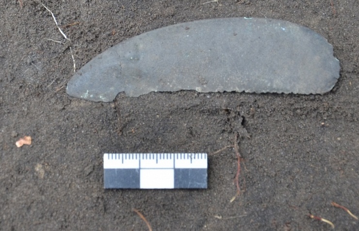 ancient bronze razor