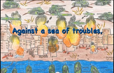 Against a sea of troubles