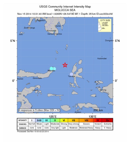 Click to enlarge Kota Ternate Quake_151114