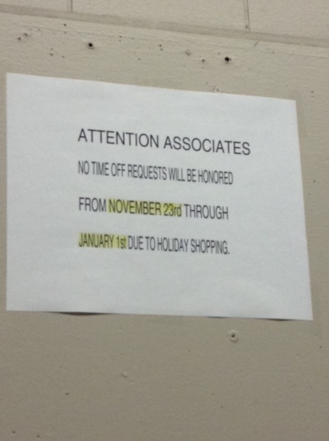 Kmart employee fired