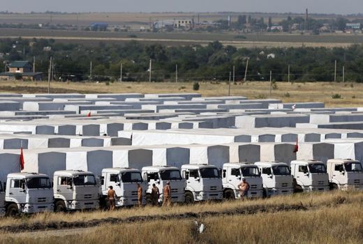 Russian aid convoy