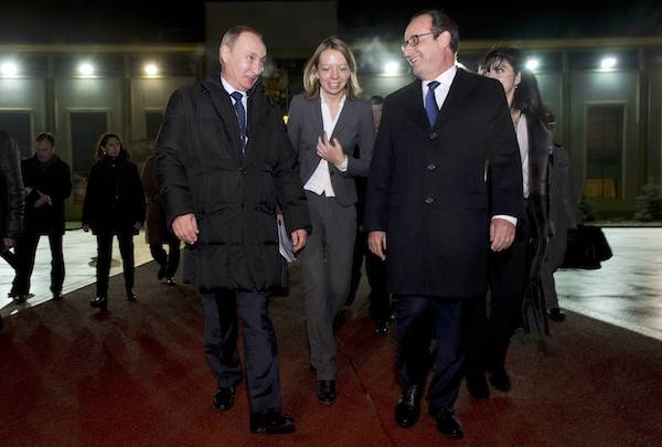 Hollande Putin