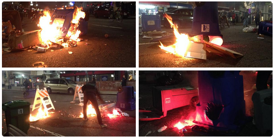 berkeley riot fires