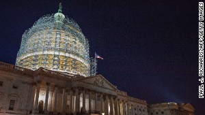 The US Capitol dome