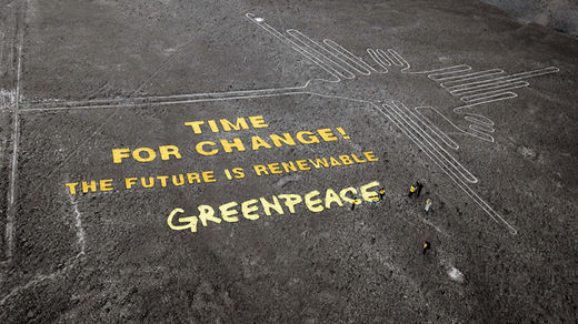 greenpeace nasca lines