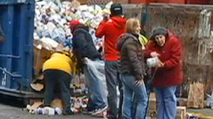 hurricane sandy dumpster divers