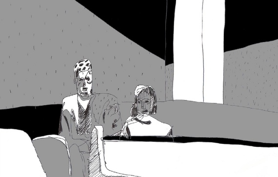 couple sketch