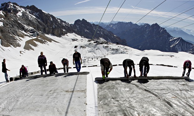 Click to enlarge Zugspitze plastic sheet