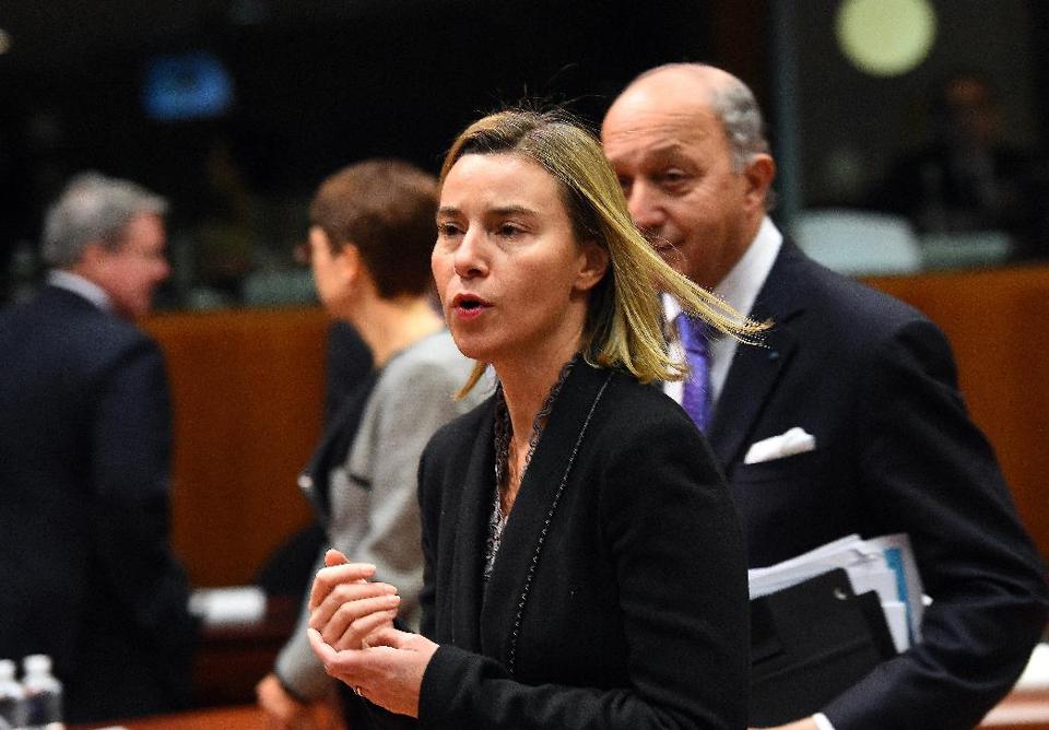 Click to enlarge Federica Mogherini