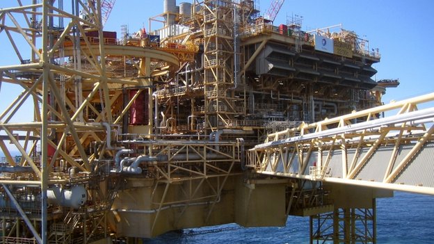 UK oil rig