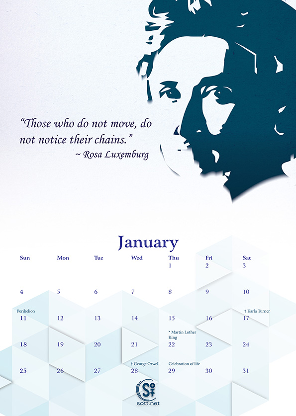 SOTT Calendar 2015