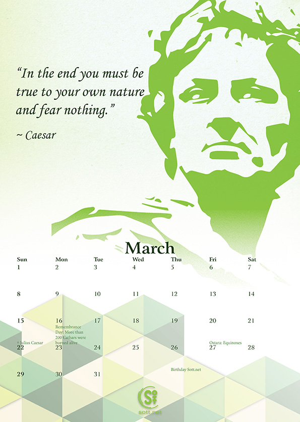 SOTT Calendar 2015