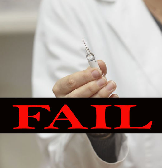 Click to enlarge vaccine fail